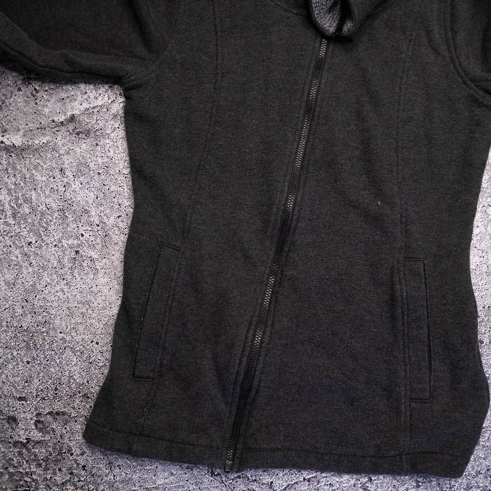 Puma Womans Sweatshirt Cowl Neck XS Asymmetrical full zip Hiking Running - Picture 9 of 13